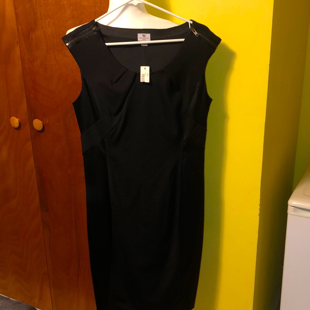 WORTHINGTON STRETCH Black Mini dress